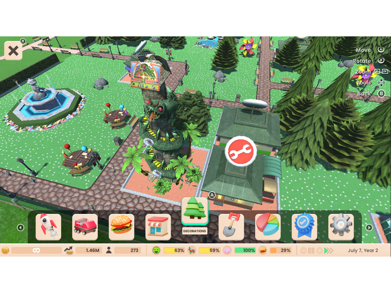 RollerCoaster Tycoon Adventures Deluxe - Sony PlayStation 5 - Simulation - PEGI 3