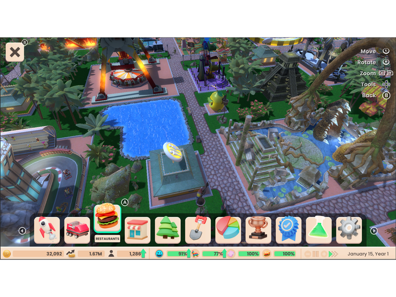 RollerCoaster Tycoon Adventures Deluxe - Sony PlayStation 5 - Simulation - PEGI 3
