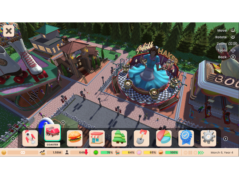 RollerCoaster Tycoon Adventures Deluxe - Sony PlayStation 5 - Simulation - PEGI 3