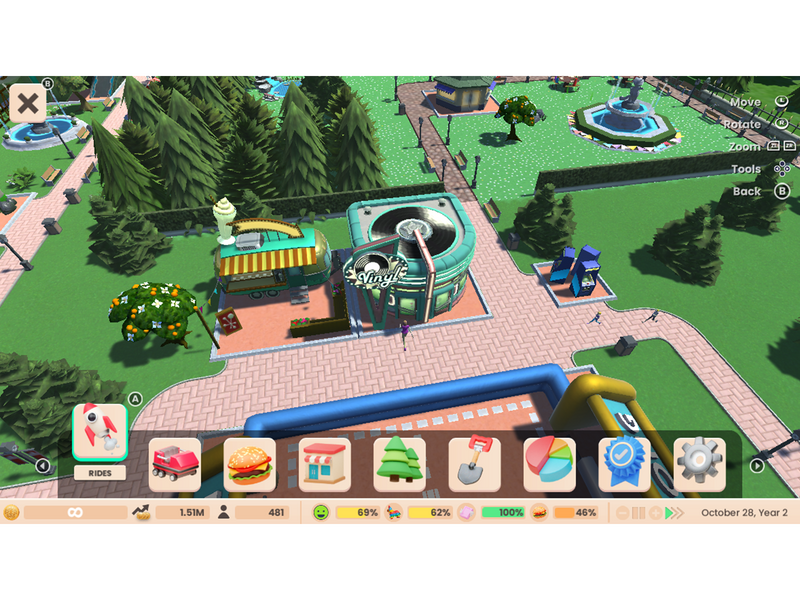 RollerCoaster Tycoon Adventures Deluxe - Sony PlayStation 5 - Simulation - PEGI 3