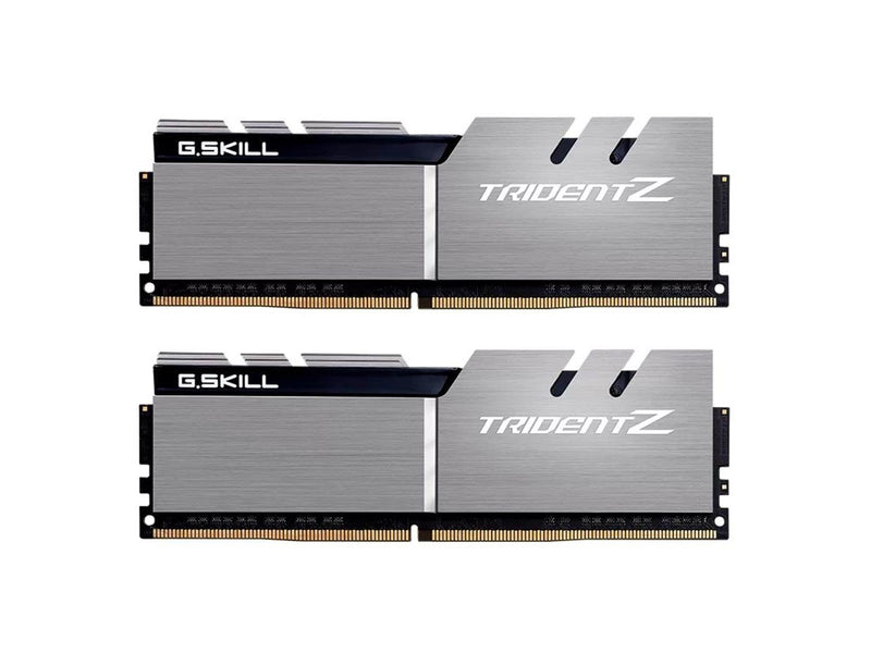 G.Skill Trident Z DDR4-3200 - 16GB - CL16 - Dual Channel (2 pcs) - Intel XMP - Silber