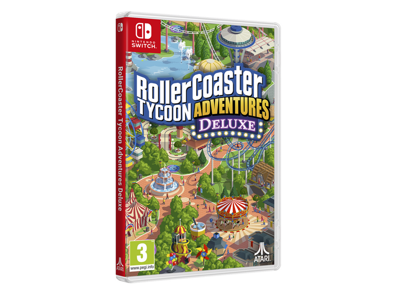 RollerCoaster Tycoon Adventures Deluxe - Nintendo Switch - Simulation - PEGI 3