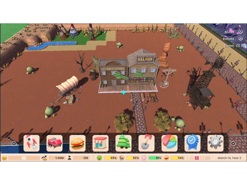 RollerCoaster Tycoon Adventures Deluxe - Nintendo Switch - Simulation - PEGI 3