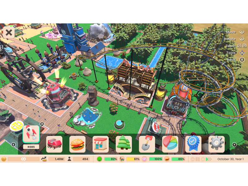 RollerCoaster Tycoon Adventures Deluxe - Nintendo Switch - Simulation - PEGI 3