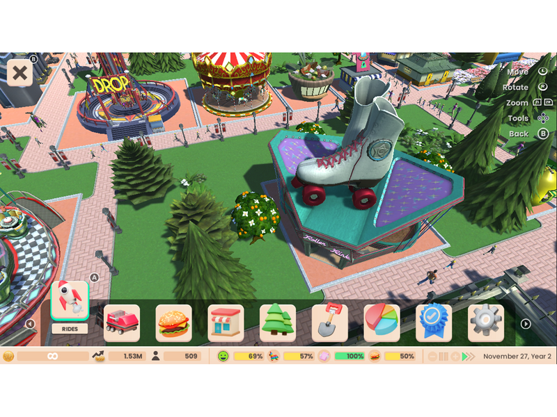 RollerCoaster Tycoon Adventures Deluxe - Nintendo Switch - Simulation - PEGI 3