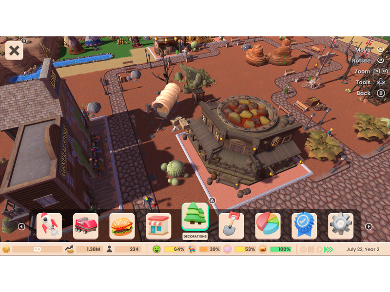 RollerCoaster Tycoon Adventures Deluxe - Nintendo Switch - Simulation - PEGI 3