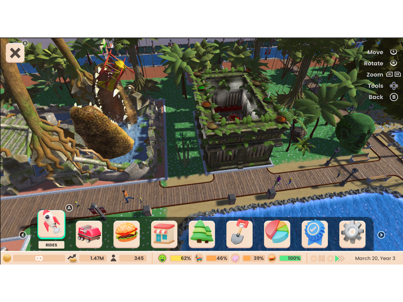 RollerCoaster Tycoon Adventures Deluxe - Nintendo Switch - Simulation - PEGI 3