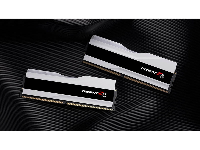 G.Skill Trident Z5 RGB DDR5-6400 - 96GB - CL32 - Dual Channel (2 pcs) - Intel XMP - Weiß mit RGB