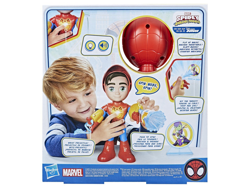 Marvel Spidey And His Amazing Friends Electronic Suit Up 25 cm