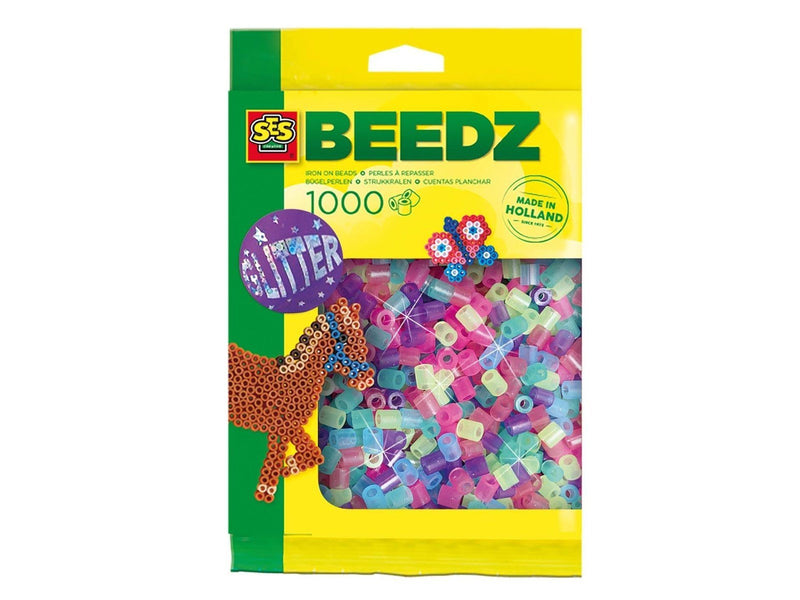 Fuse Beads - Mix Glitter 1000pcs.