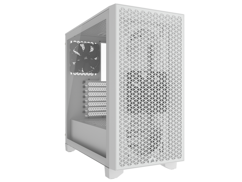 Corsair 3000D AIRFLOW TG - White - Gehäuse - Miditower - Weiß