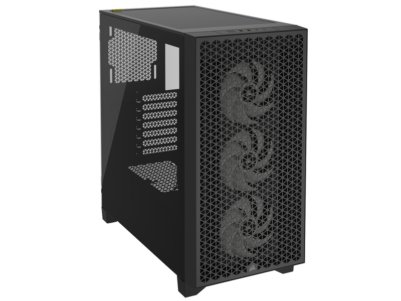 Corsair 3000D RGB AIRFLOW TG - Black - Gehäuse - Miditower - Schwarz