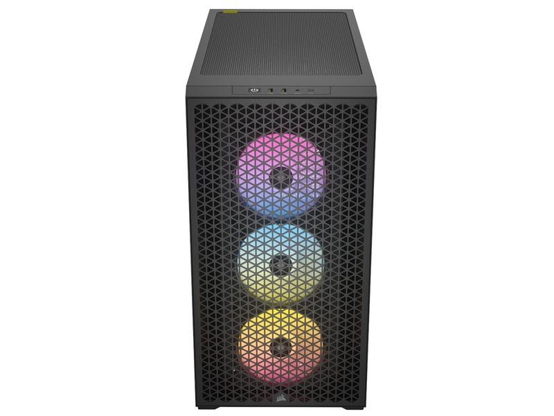 Corsair 3000D RGB AIRFLOW TG - Black - Gehäuse - Miditower - Schwarz