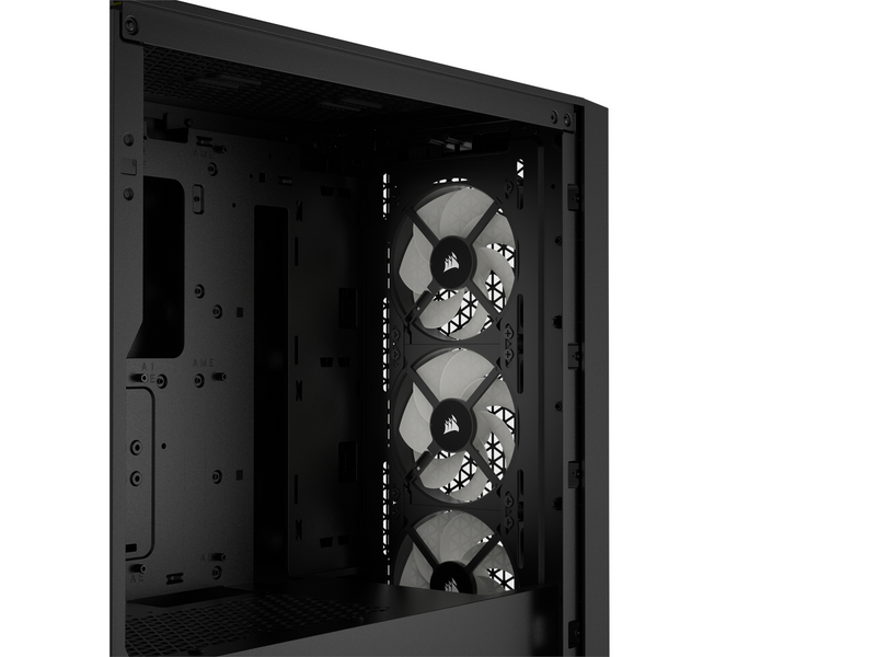 Corsair 3000D RGB AIRFLOW TG - Black - Gehäuse - Miditower - Schwarz