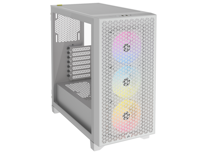 Corsair 3000D RGB AIRFLOW TG - White - Gehäuse - Miditower - Weiß