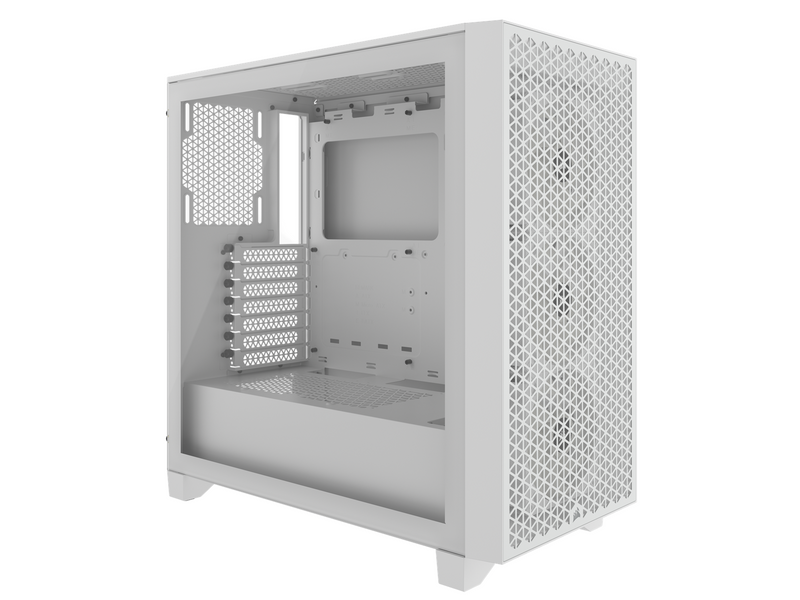 Corsair 3000D RGB AIRFLOW TG - White - Gehäuse - Miditower - Weiß