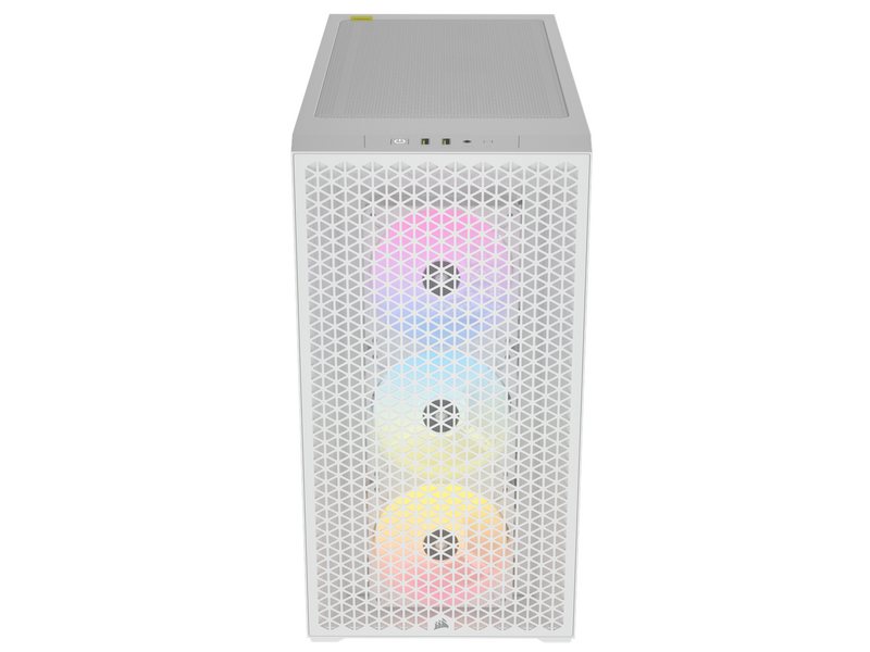 Corsair 3000D RGB AIRFLOW TG - White - Gehäuse - Miditower - Weiß