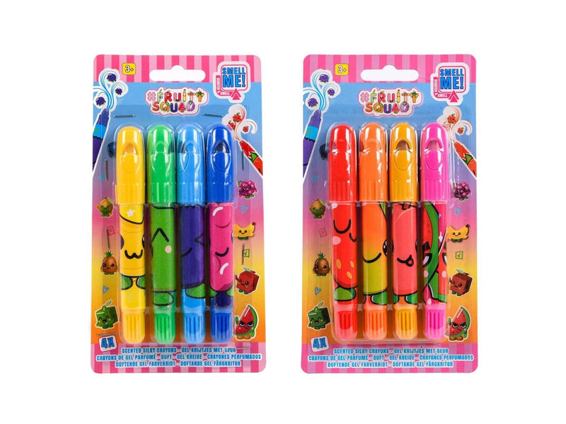 Canenco Fruity Squad Super Soft Crayons with Fragrance 4p
