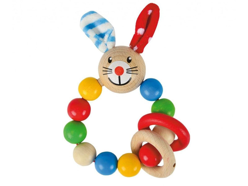 Eichhorn Baby Wooden Teether Rabbit