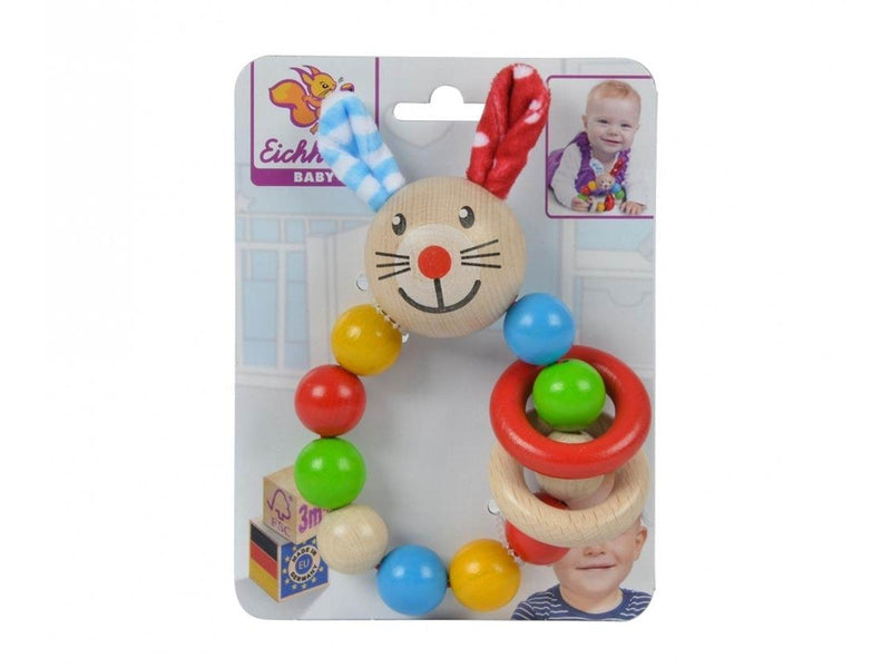 Eichhorn Baby Wooden Teether Rabbit