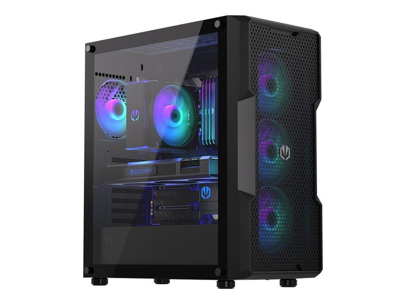 ENDORFY Regnum 400 ARGB - PC case - ATX - Gehäuse - Tower - Schwarz