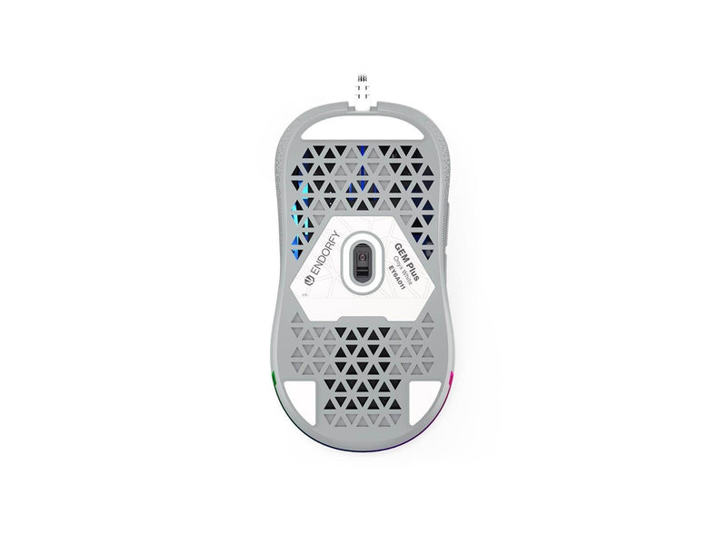 ENDORFY GEM Plus - White - Gaming Maus (Weiß)