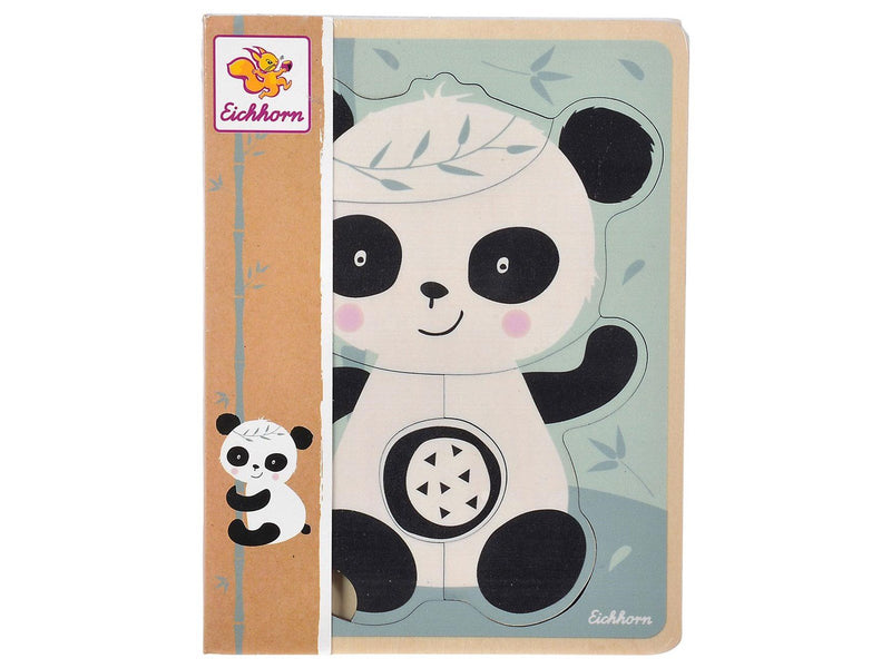 Eichhorn Wooden Shape Puzzle Panda 5pcs. Holz