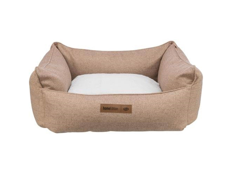 Trixie Farello bed square 100 × 70 cm brown/white