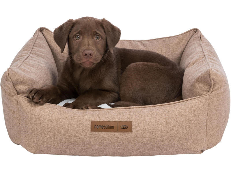 Trixie Farello bed square 100 × 70 cm brown/white
