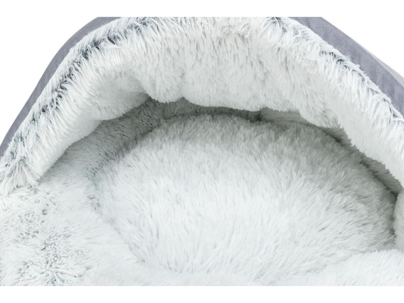 Trixie Cave Bed Harvey ø 70 cm grey