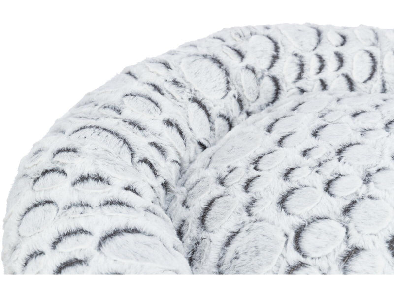 Trixie Mila bed round plush ø 60 cm white-grey