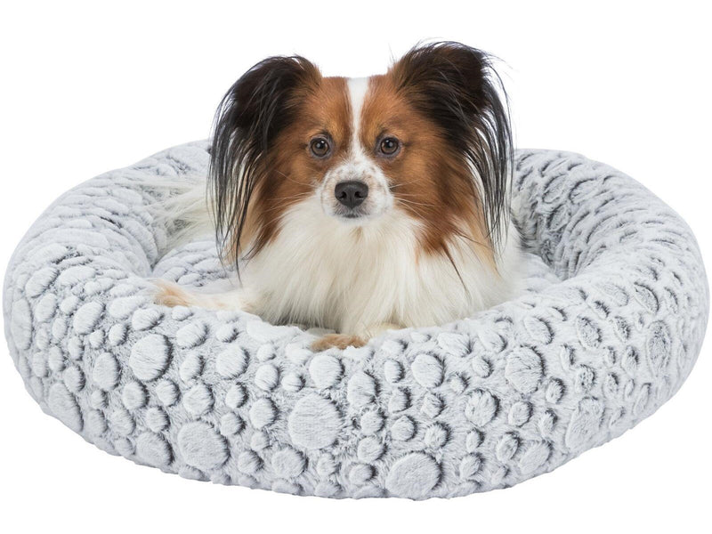 Trixie Mila bed round plush ø 60 cm white-grey