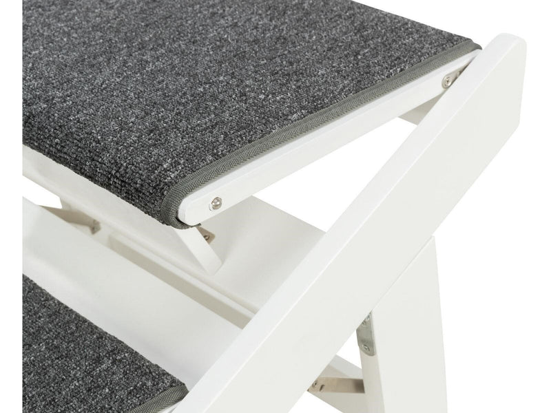 Trixie Ramp folding steps MDF 44 × 46 × 106 cm white