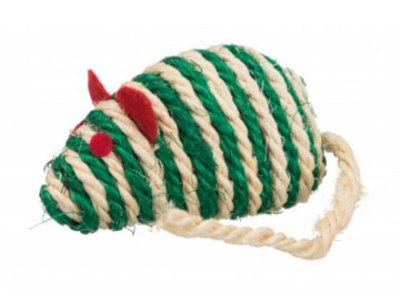 Trixie Sisal Mouse XXL 10 cm assorted colours