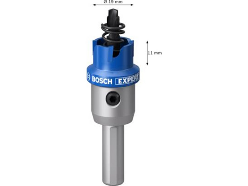 Bosch EXPERT SHEET METAL HOLE SAWS FOR ROTARY DRILLS/DRIVERS & IMPACT DRILL/DRIVERS 19MM