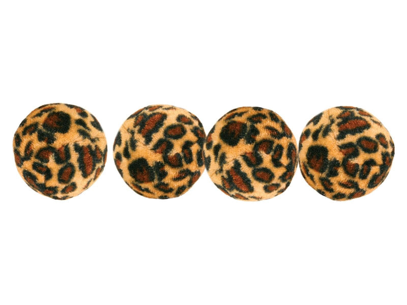 Trixie Set of Toy Balls with Leopard Print ø 4 cm