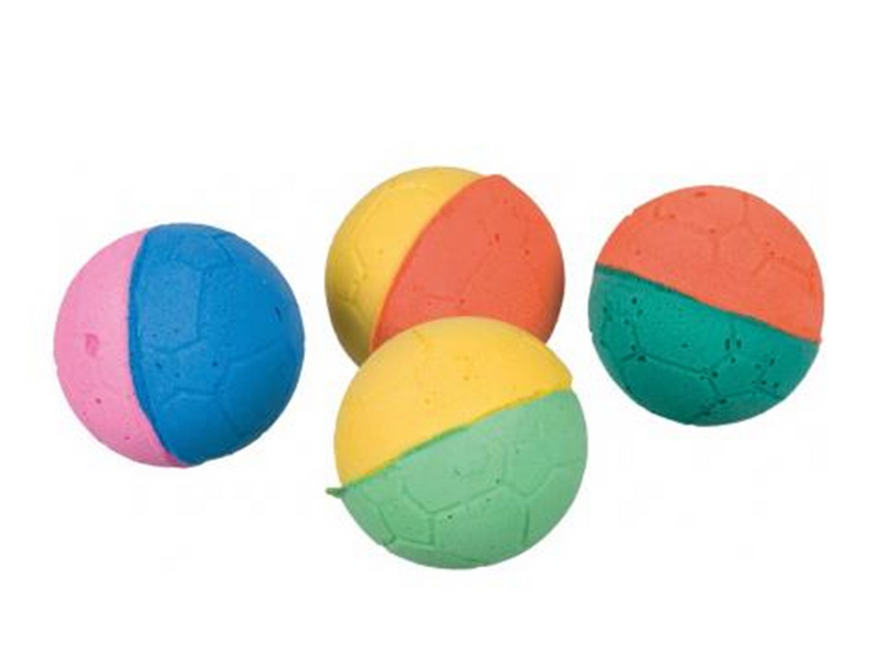 Trixie Set of Soft Balls ø 4.5 cm assorted colours