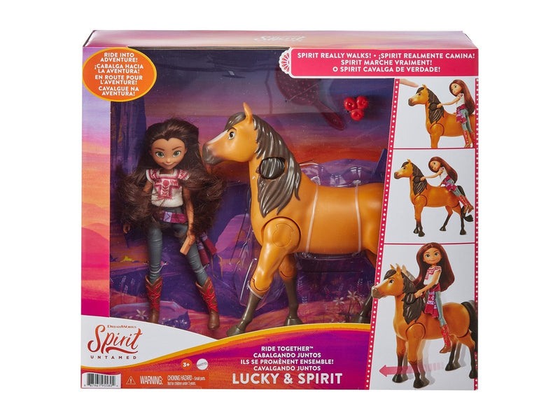 Mattel Spirit Untamed - Riding Together Lucky & Spirit