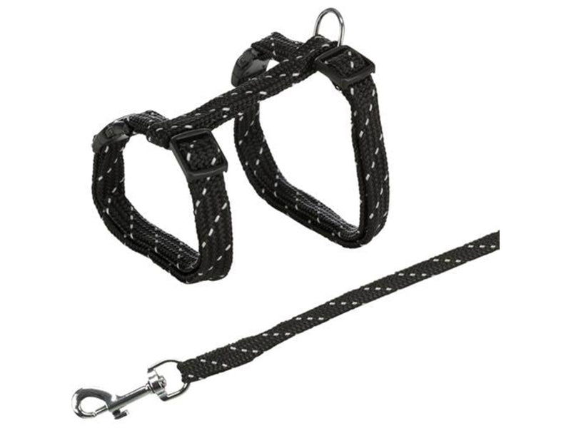 Trixie Harness with Lead Reflecting assorted colours