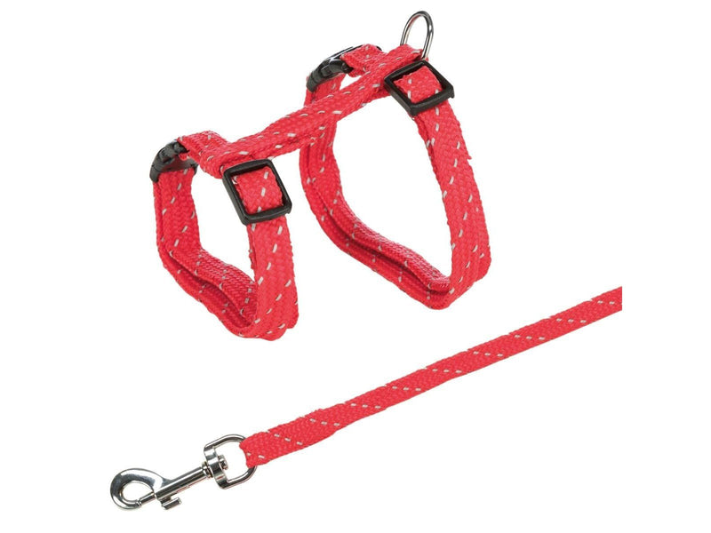 Trixie Harness with Lead Reflecting assorted colours