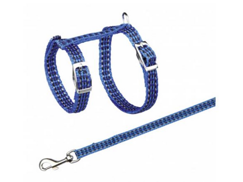 Trixie Harness with Lead Reflecting assorted colours