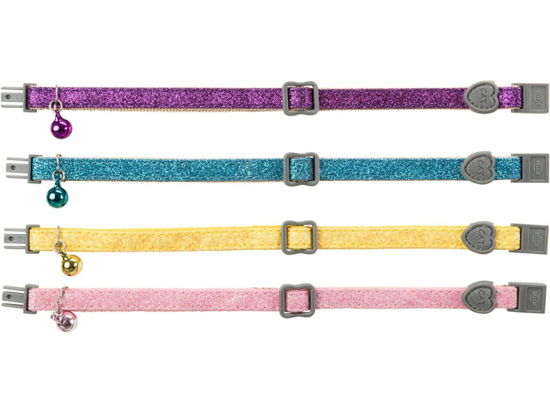 Trixie Cat Collar w/ glitter assorted colours