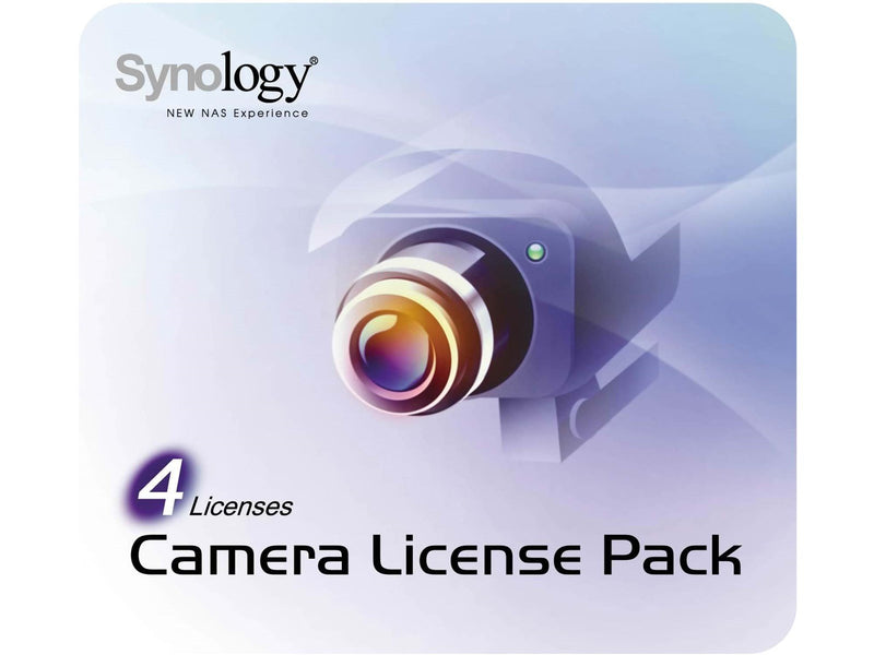 Synology Camera License Pack - 4 pack - English