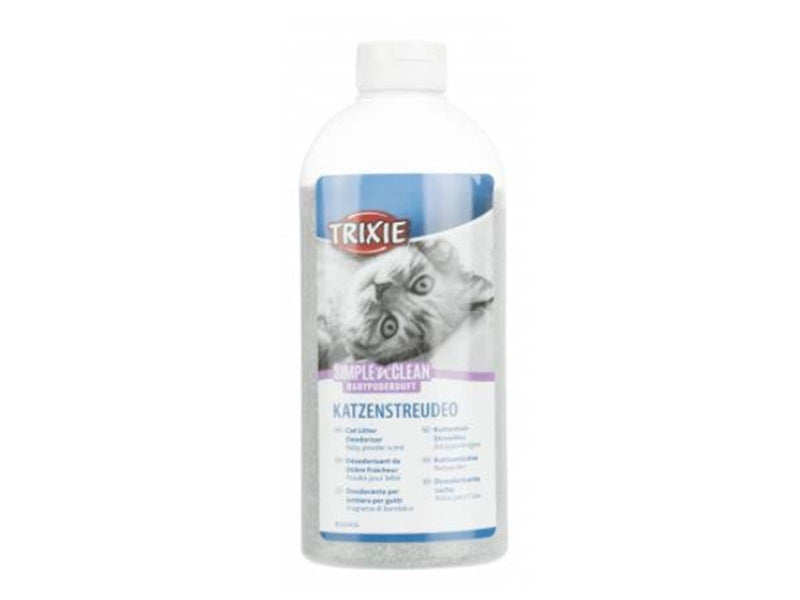 Trixie Simple'n'Clean Cat Litter Deodorizer baby powder 750 ml