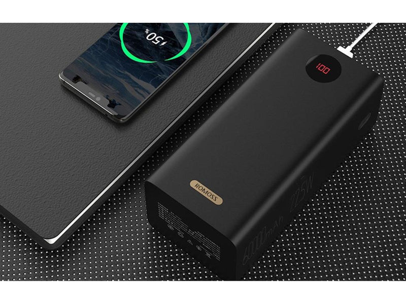 ROMOSS PEA60 Powerbank (Akku) - schwarz - 60000 mAh
