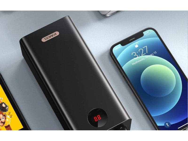 ROMOSS PEA60 Powerbank (Akku) - schwarz - 60000 mAh