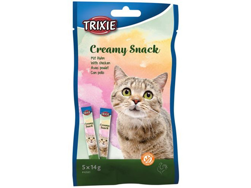 Trixie Creamy Snack with chicken 5 × 14 g