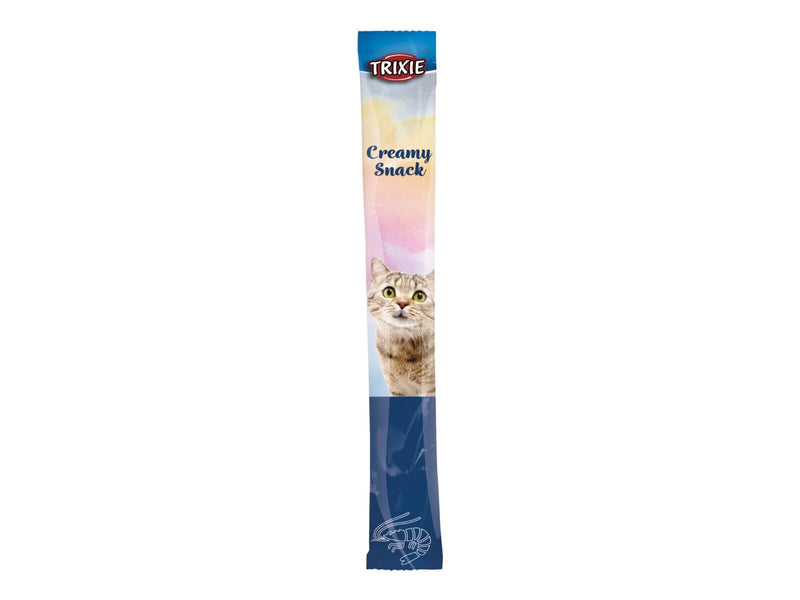 Trixie Katzenleckerli Cremige Snacks mit Garnele 5x14g