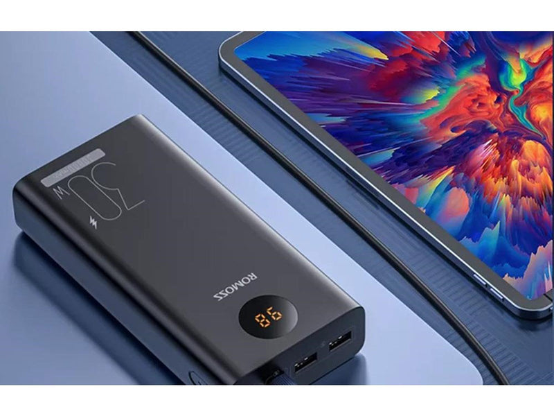ROMOSS PEA30 Powerbank (Akku) - schwarz - 30000 mAh