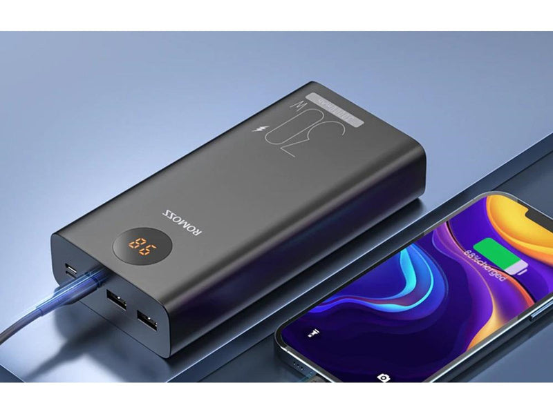 ROMOSS PEA30 Powerbank (Akku) - schwarz - 30000 mAh